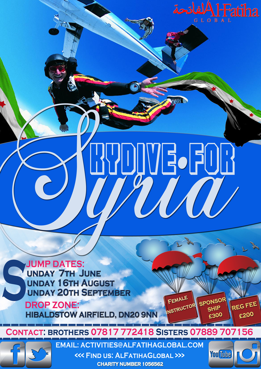Skydive for Syria