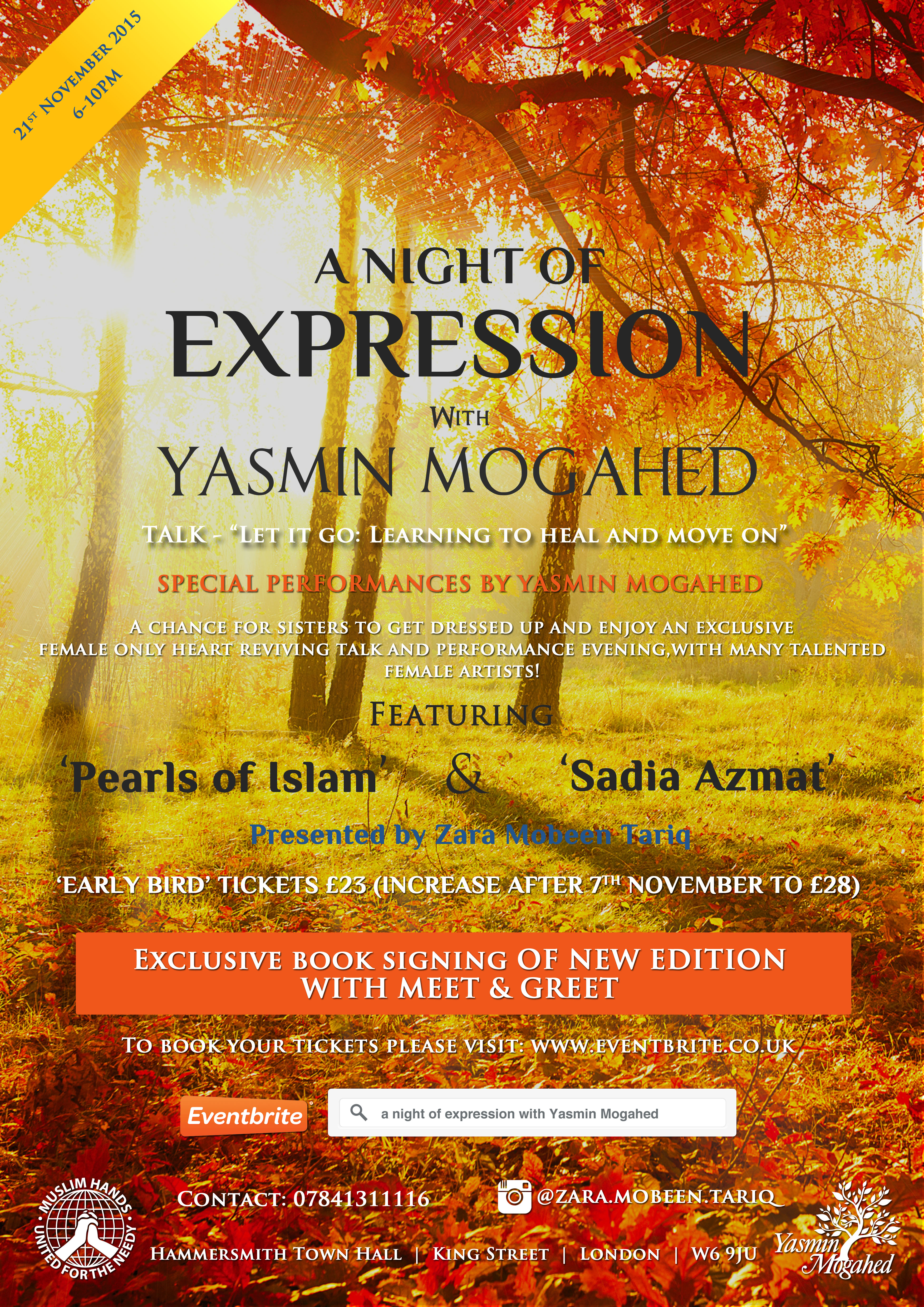 A Night of Expression with Yasmin Mogahed