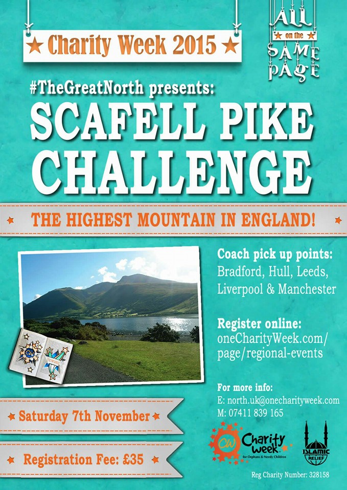Charity Week - Liverpool/Manchester - Scafell Pike 2015