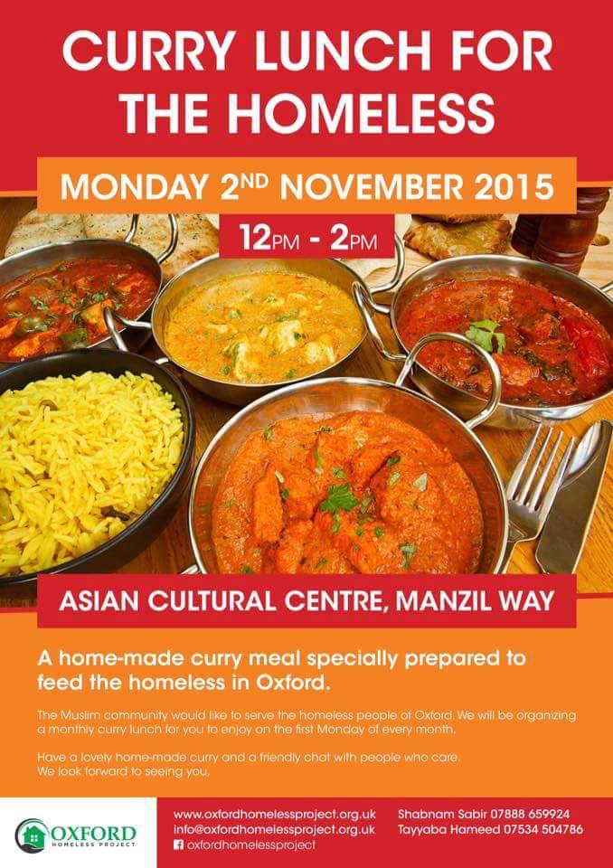 Curry Lunch for the Homeless