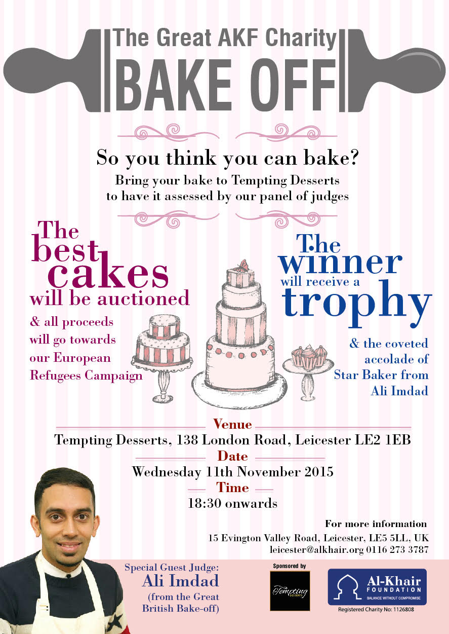 The Great AKF Charity Bake Off