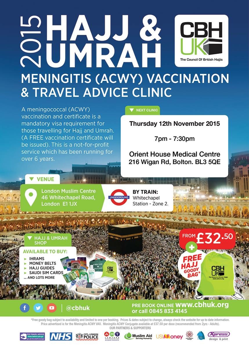 Umrah Vaccination & Travel Advice Clinic