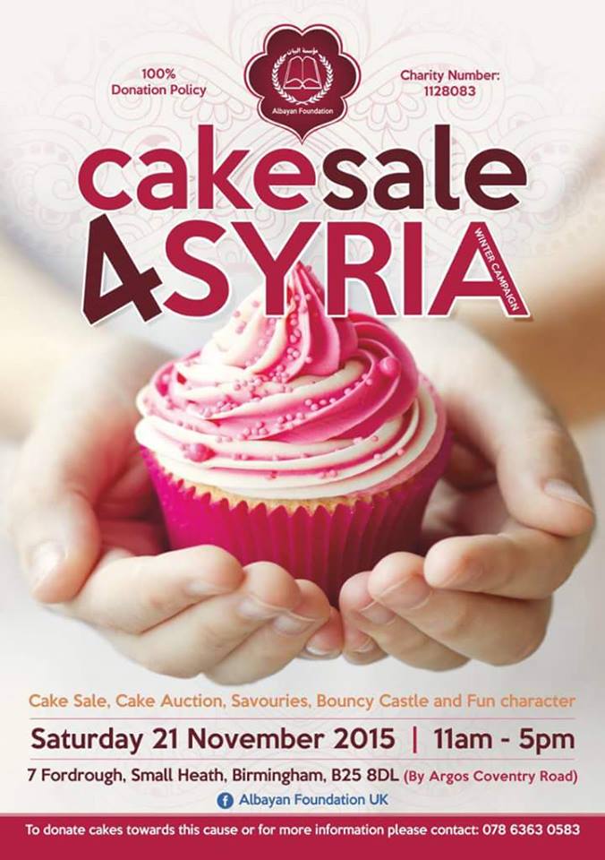 Cake Sale 4 Syria