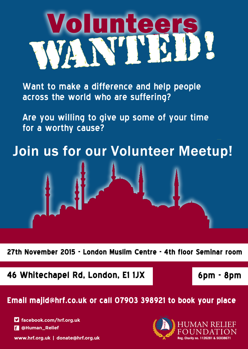HRF Volunteer Meet Up