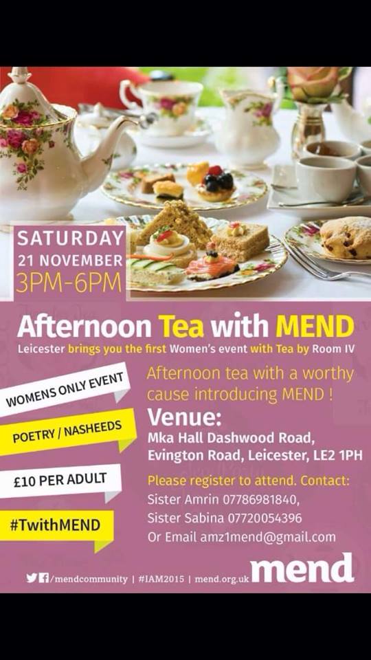 Afternoon Tea with MEND