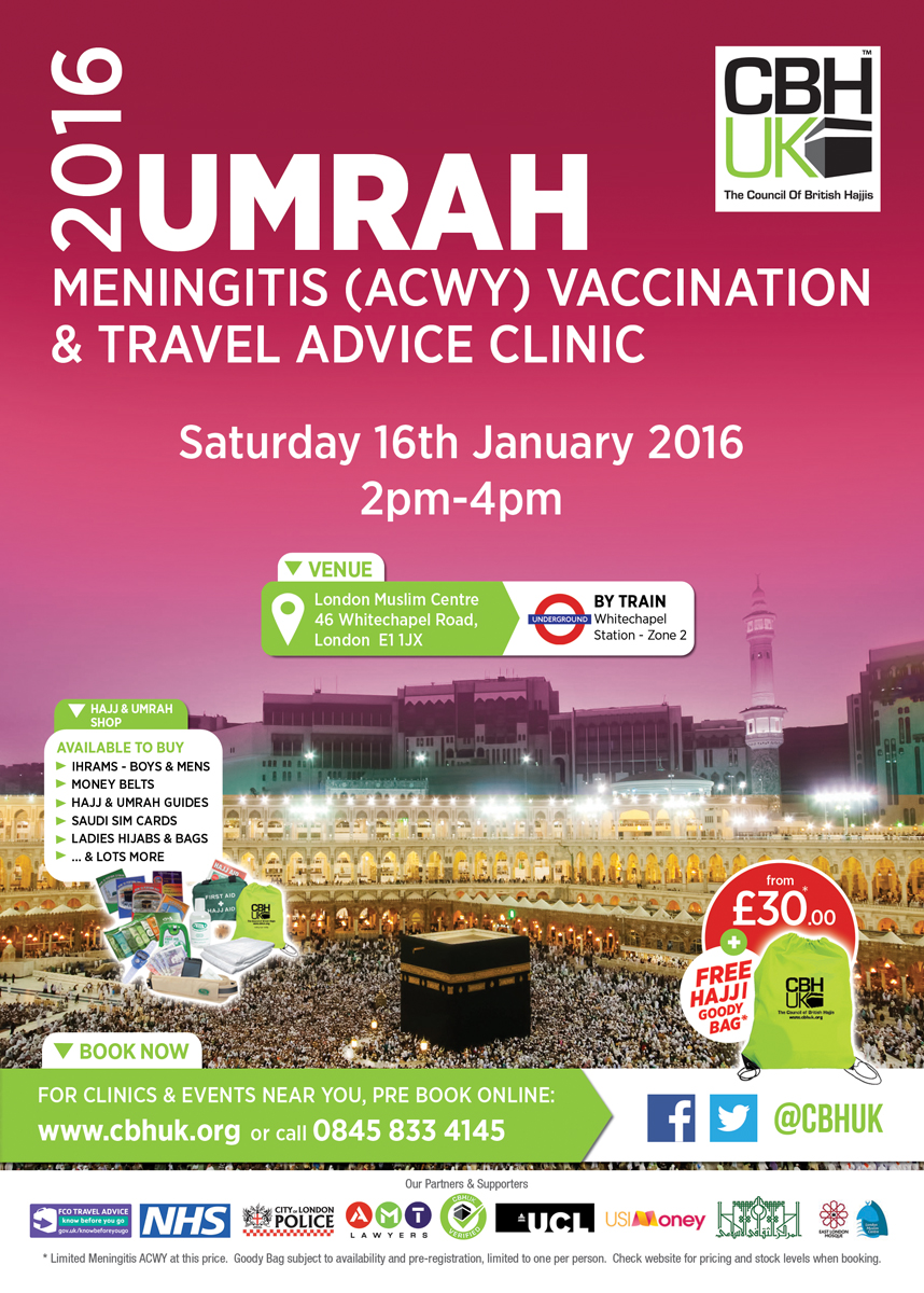 Umrah Vaccination & Travel Advice Clinic