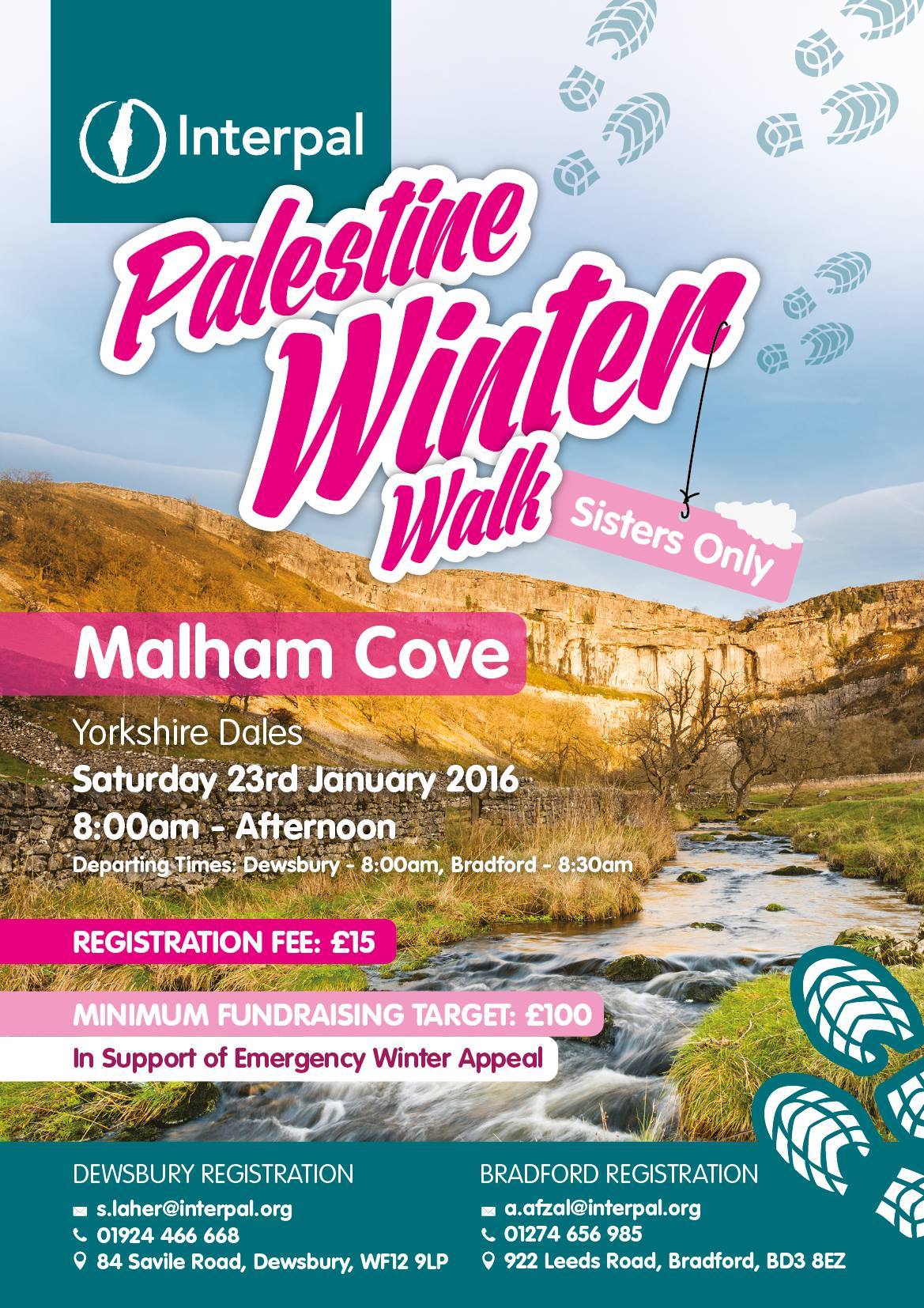 winter walk for palestine