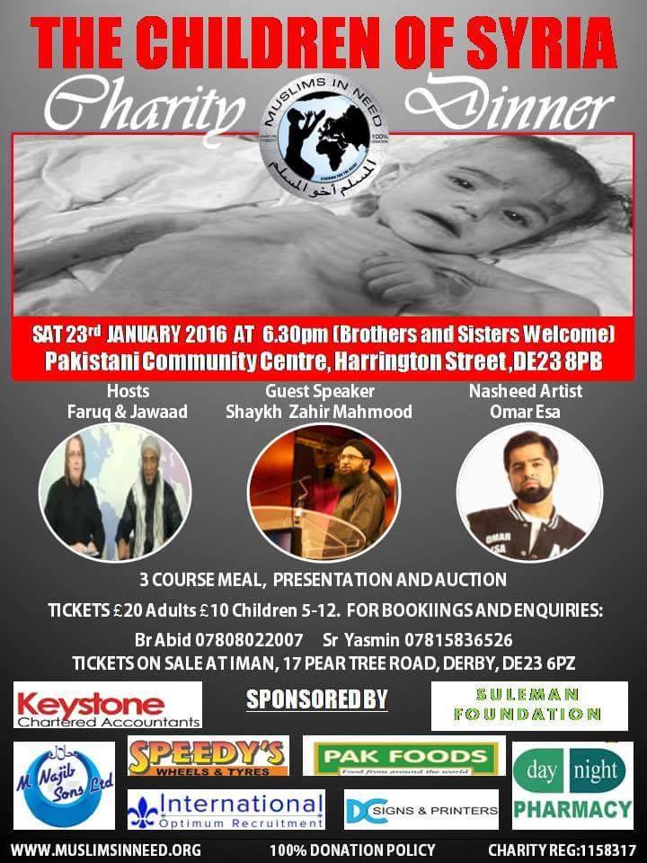The Children of Syria - Charity Dinner