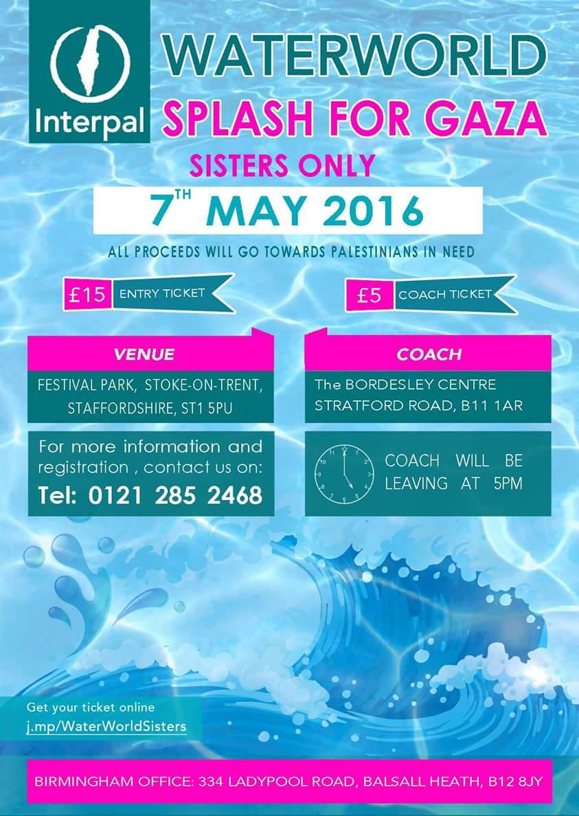 Waterworld - Splash for Gaza (SISTERS Only)