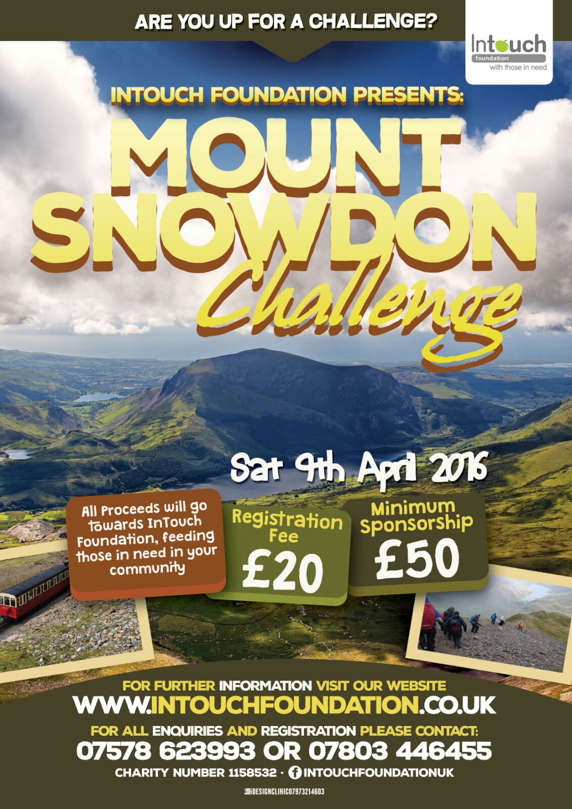InTouch Foundation Leeds' Snowdon Challenge