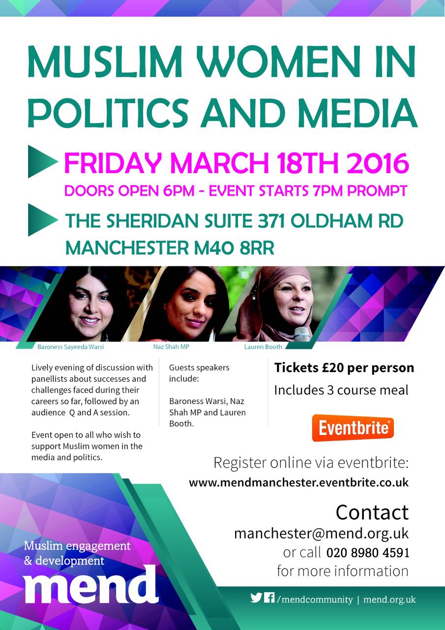 Muslim Women in Media and Politics