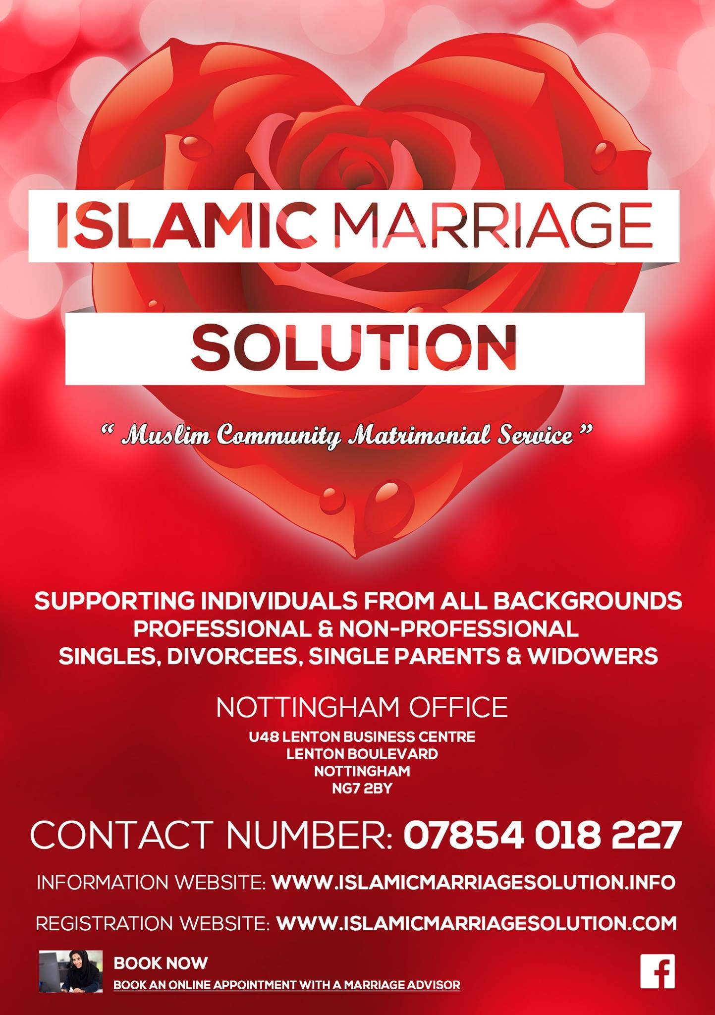 Free Nottingham Muslim Marriage Event Under 40's