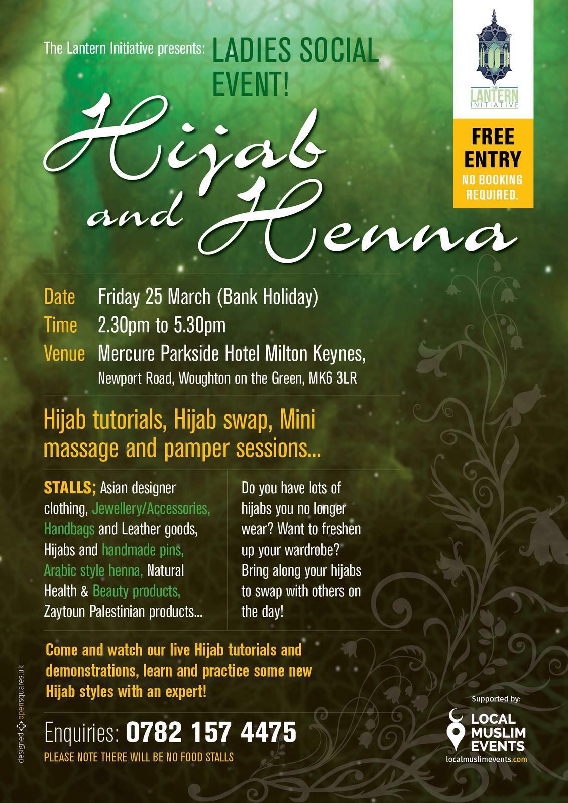 Hijab and Henna ladies social event
