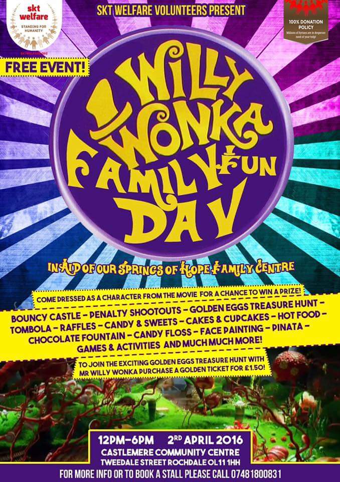 Willy wonka family fun day