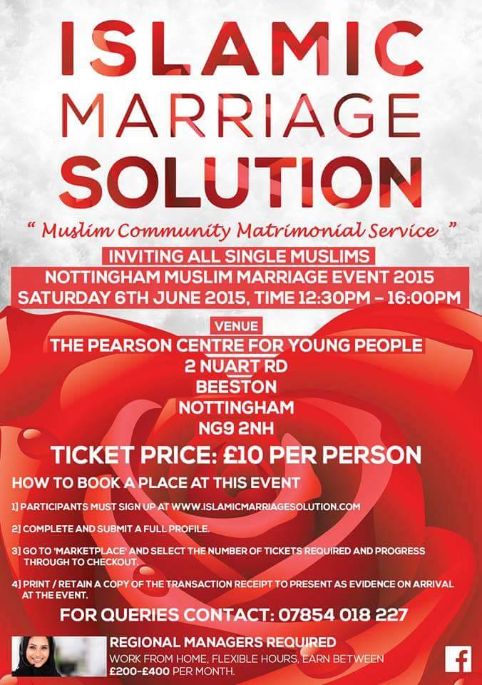 Nottingham Muslim Marriage Event 2015
