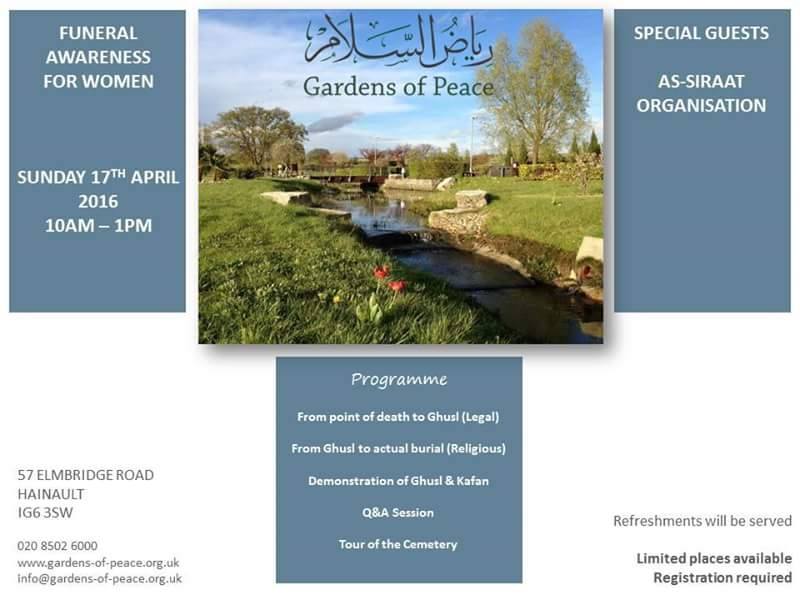 Garden of Peace â€“ Funeral awareness for Women