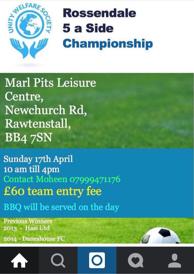 Charity Football tournament