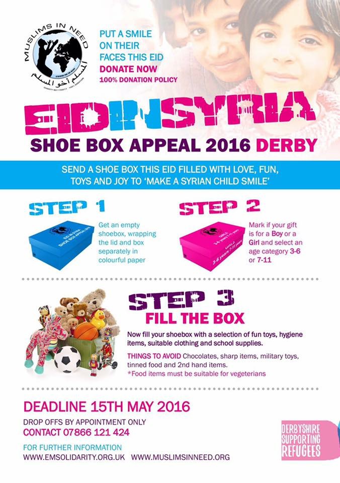 Eid In Syria Shoebox Appeal