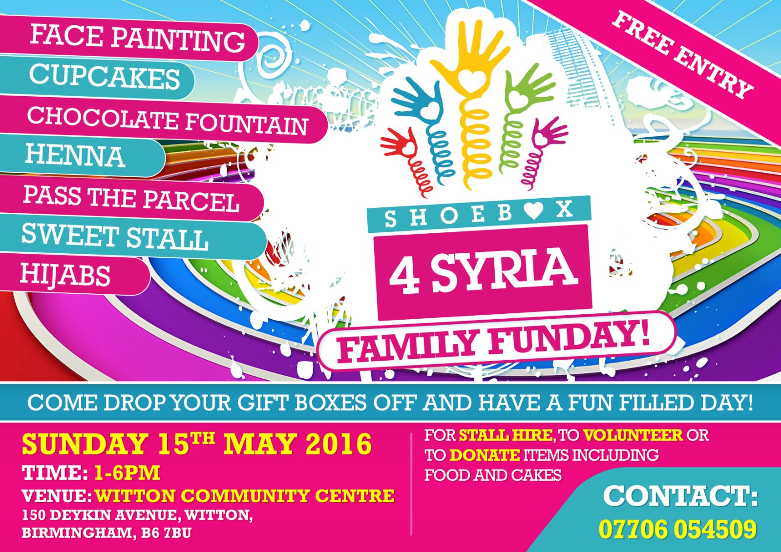 Shoebox4Syria Family Funday