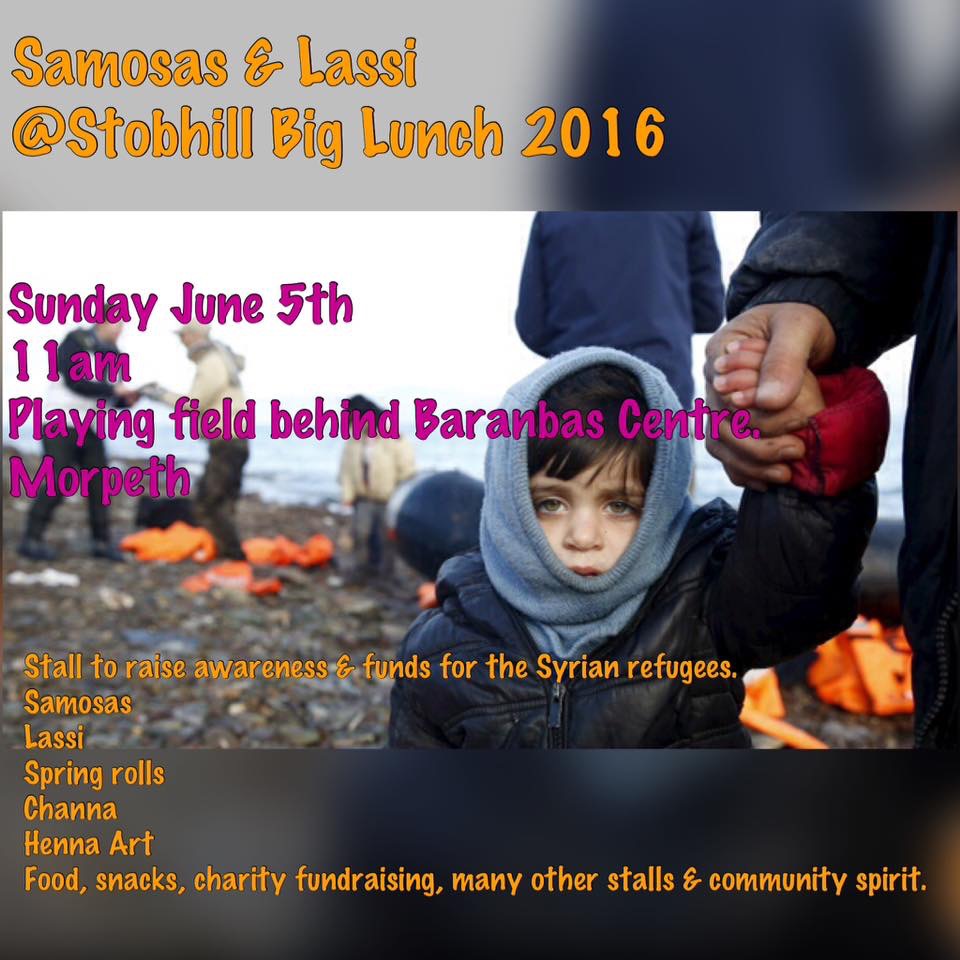 Samosas & Lassi @ Stobhill Big Lunch 2016