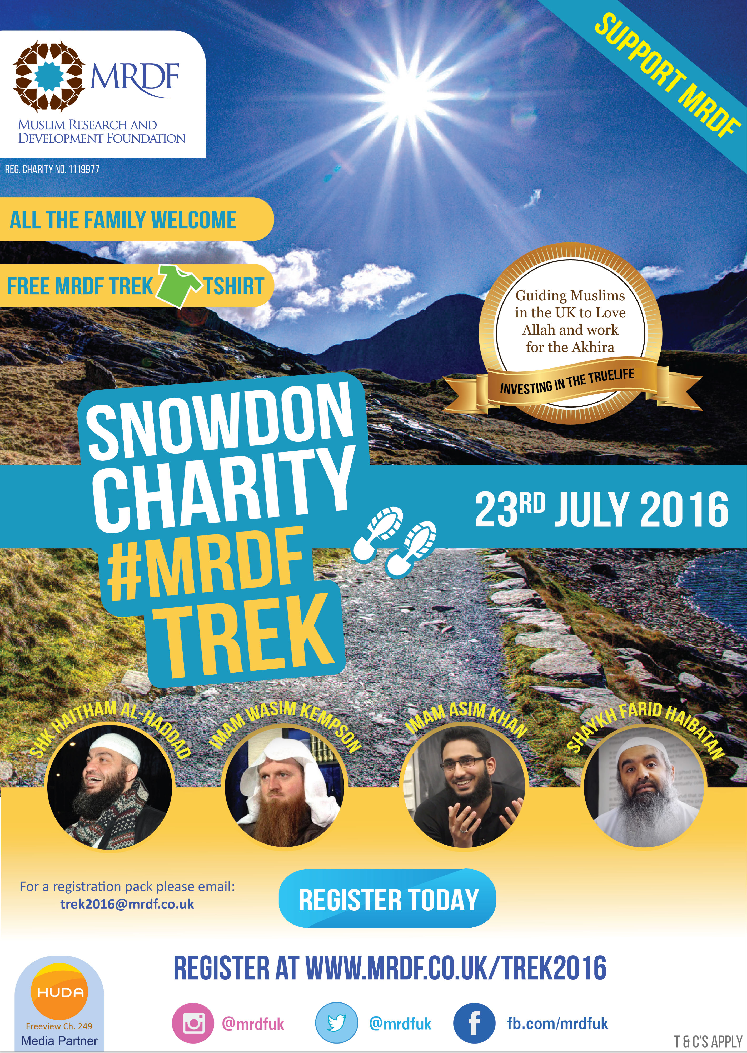 MRDF 2016 Snowdon Trek #mrdftrek