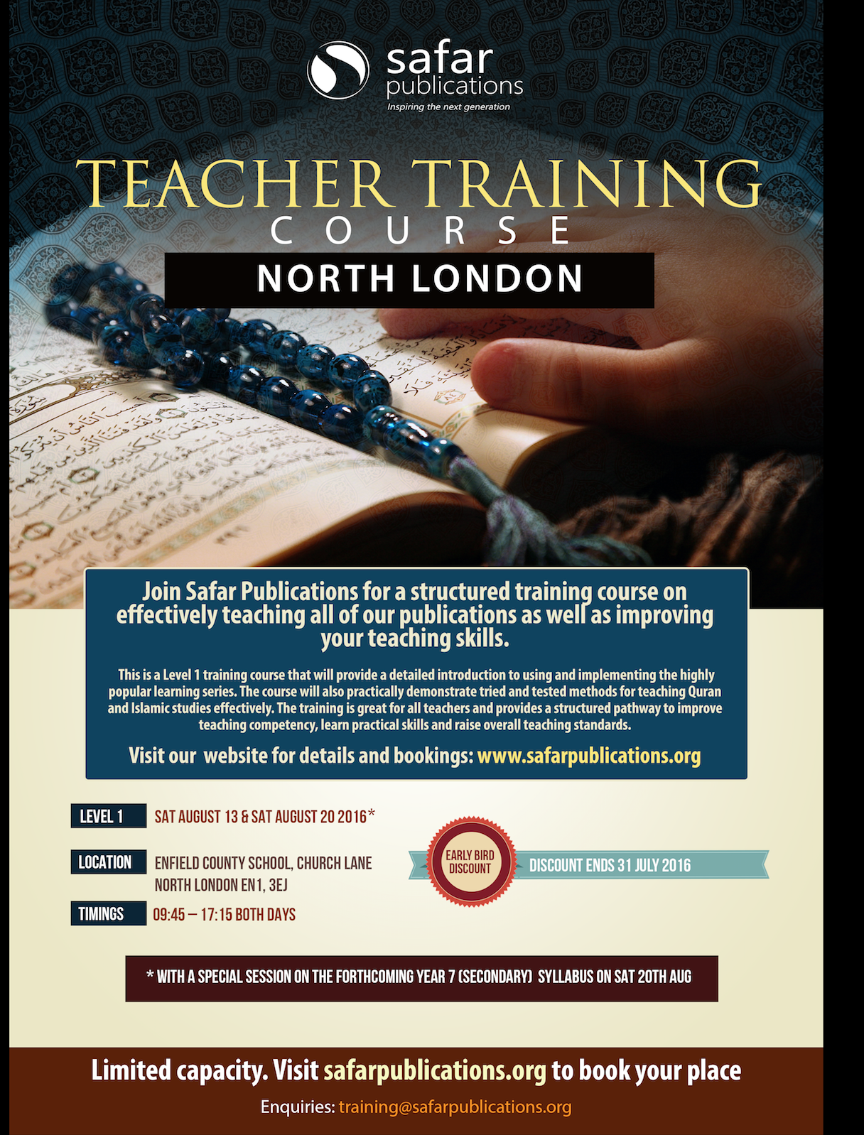 Safar Publications Teacher training course