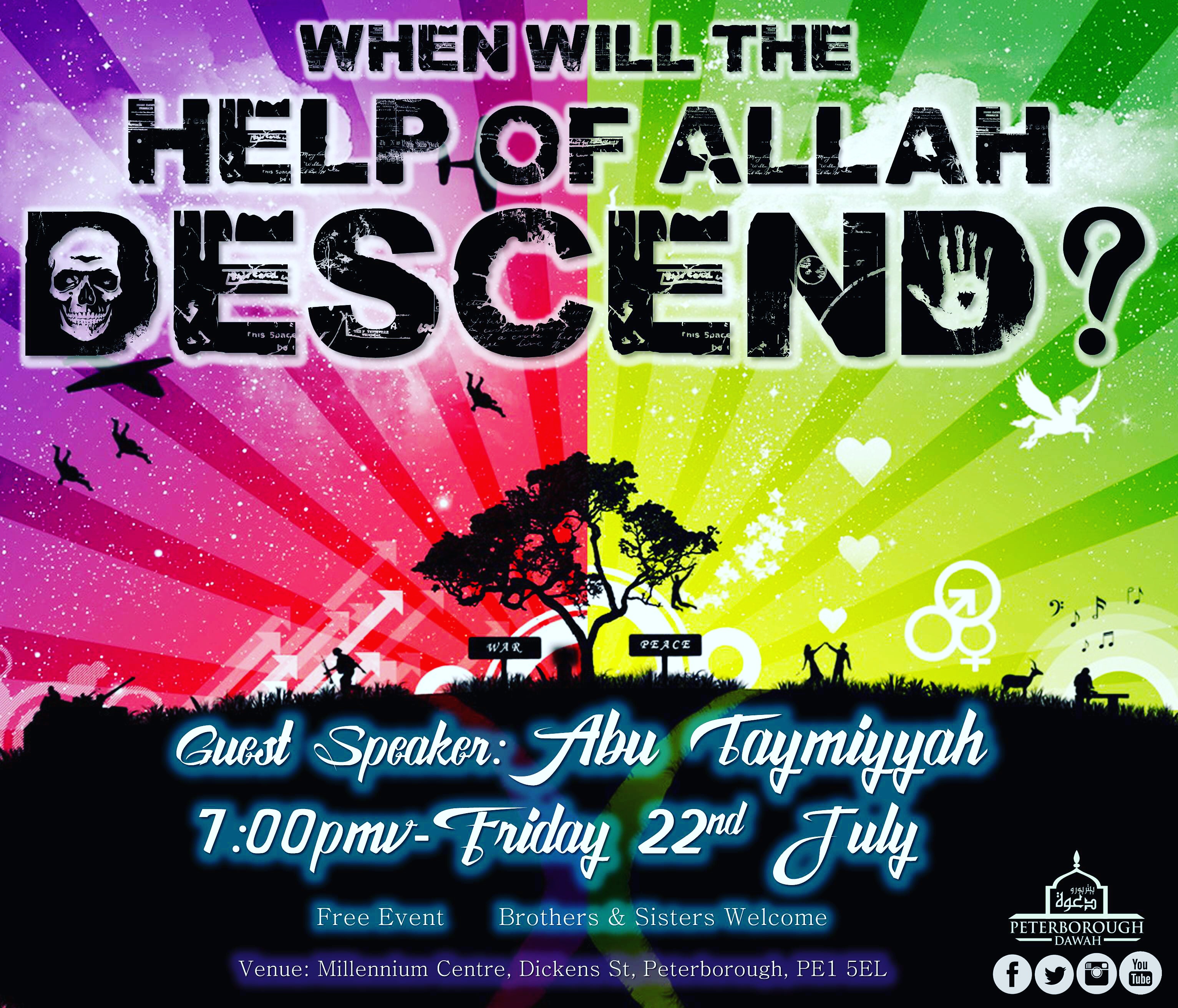 When Will The Help Of Allah Descend?