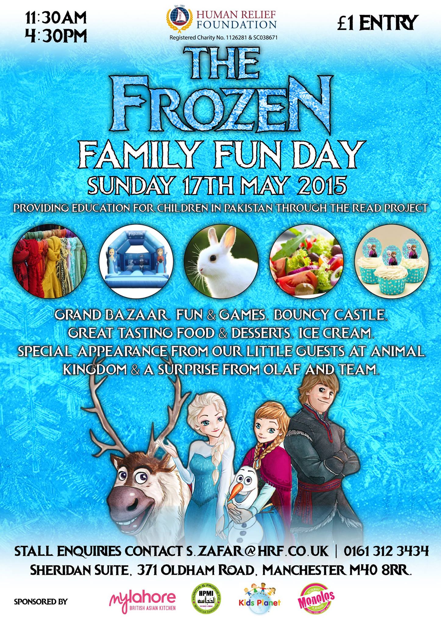 The Frozen Family Fun Day