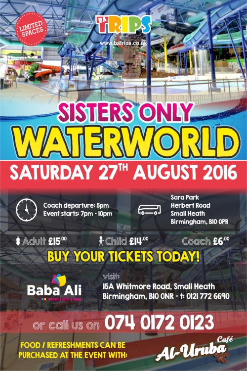 SISTERS ONLY - WATERWORLD