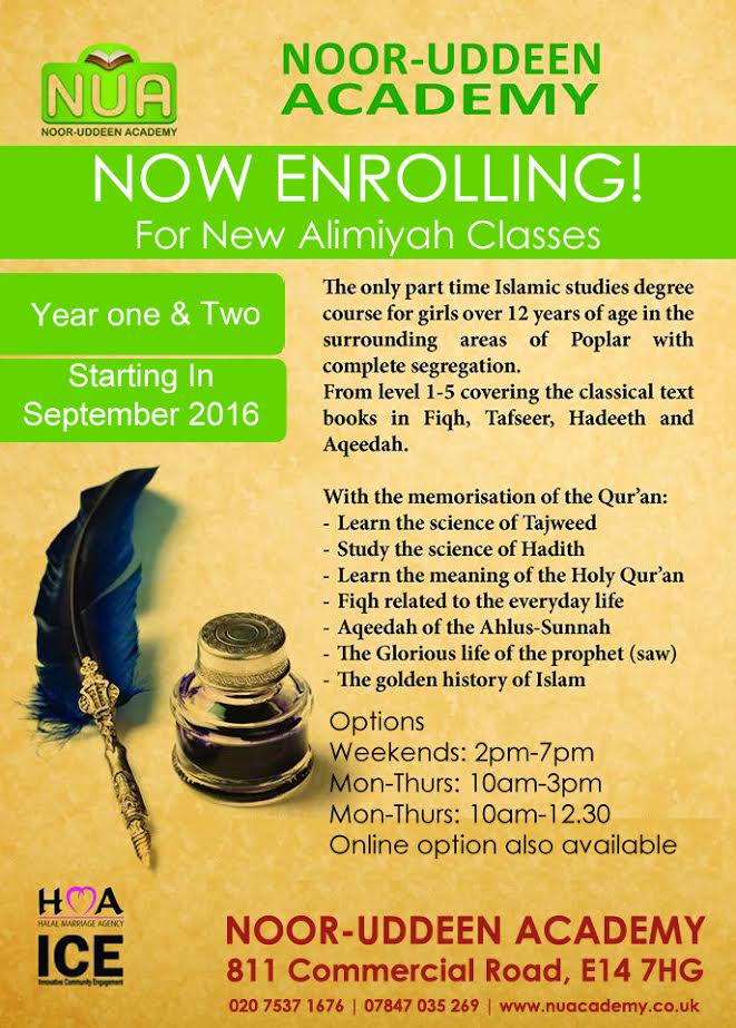 day time Alimiyyah Course
