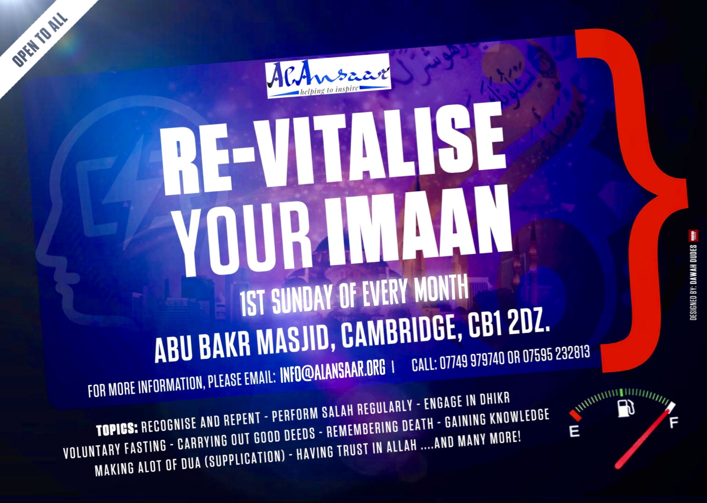 Re-vitalise Your Imaan