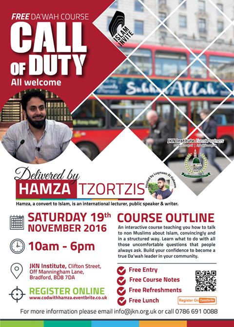 Call of Duty with Hamza Tzortzis.