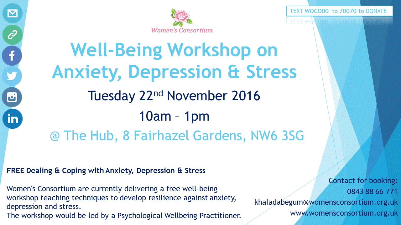 Free Dealing & Coping with Anxiety, Depression & Stress