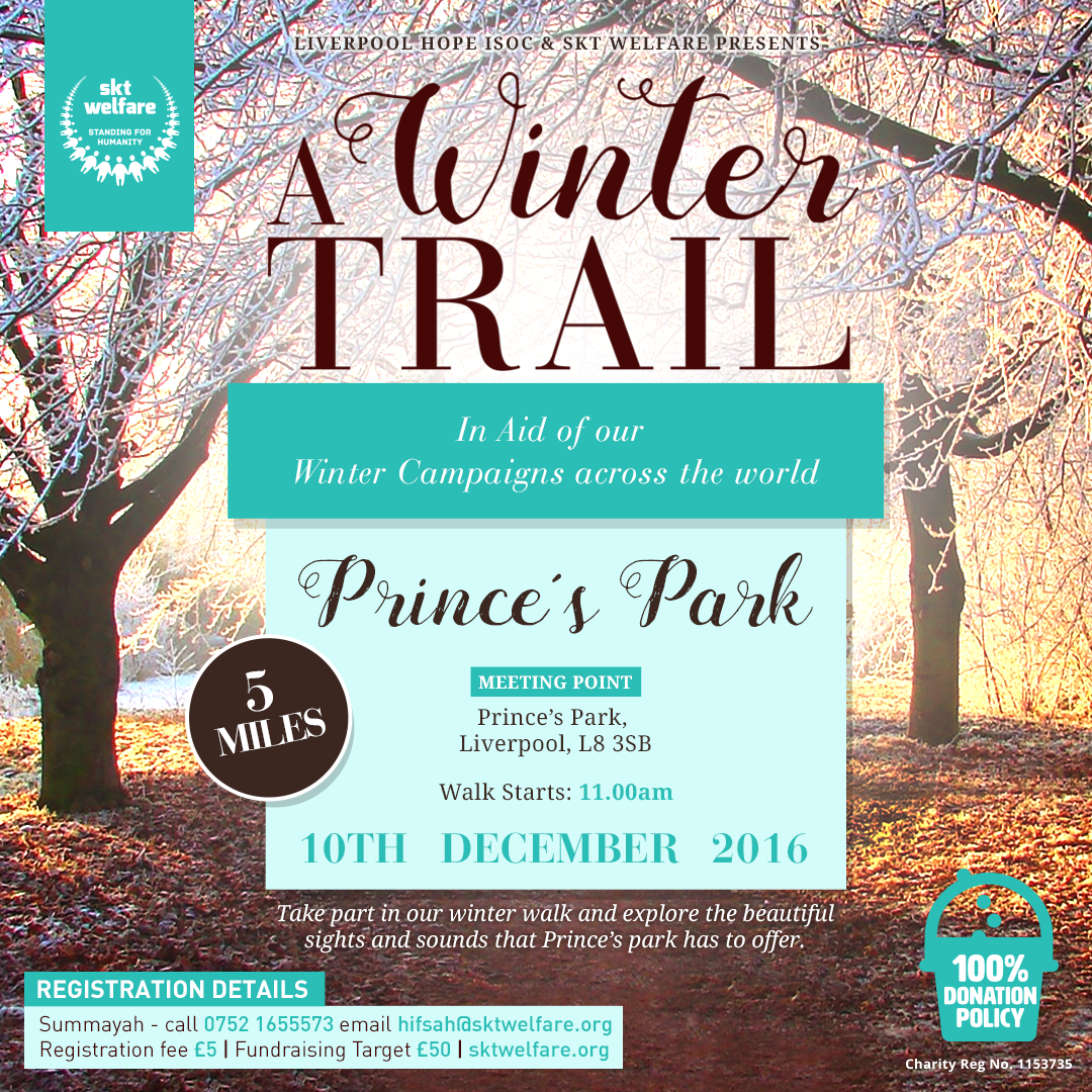 A Winter Trail | Princes Park, Liverpool