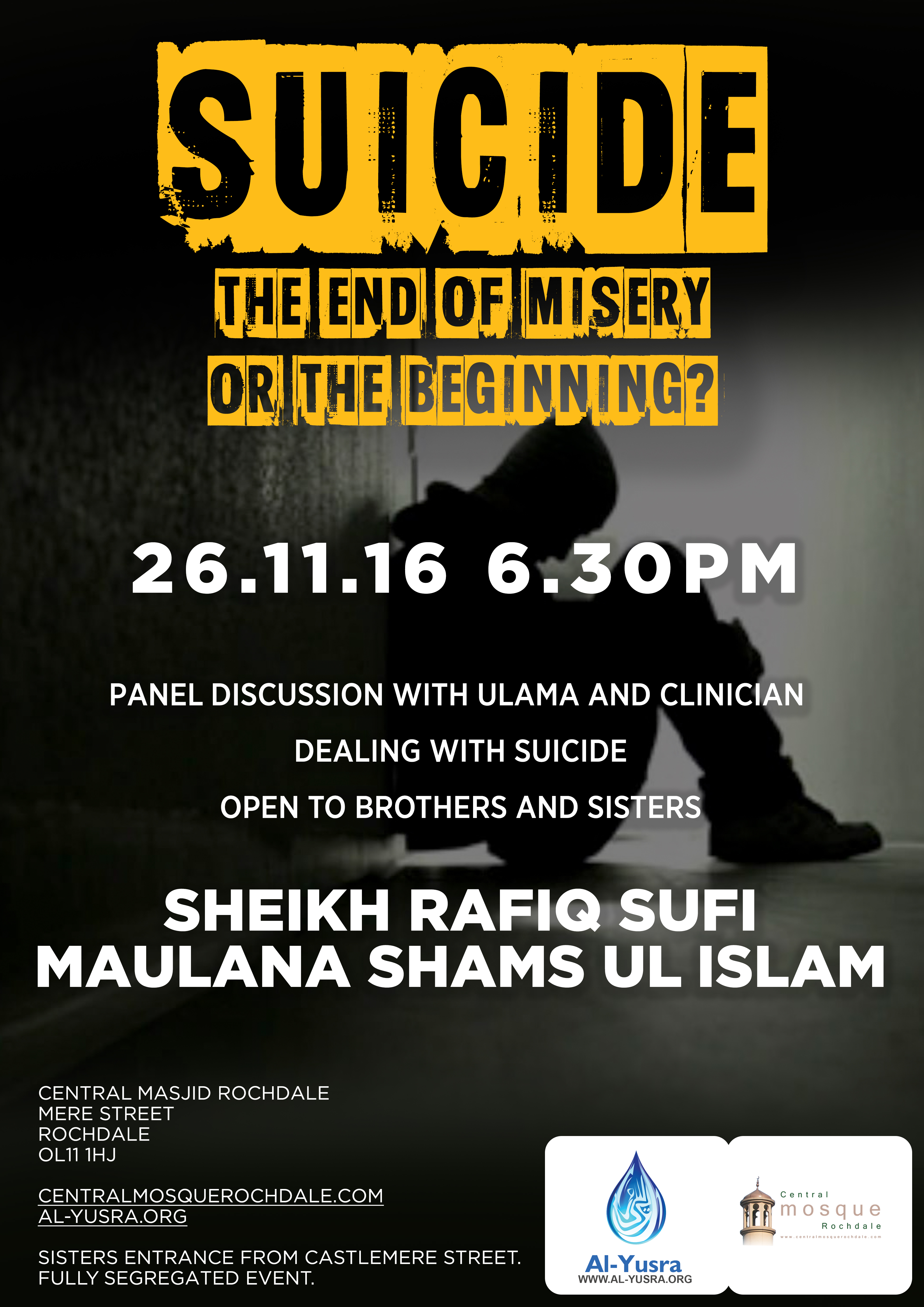 Suicide - The end of misery or the beginning?