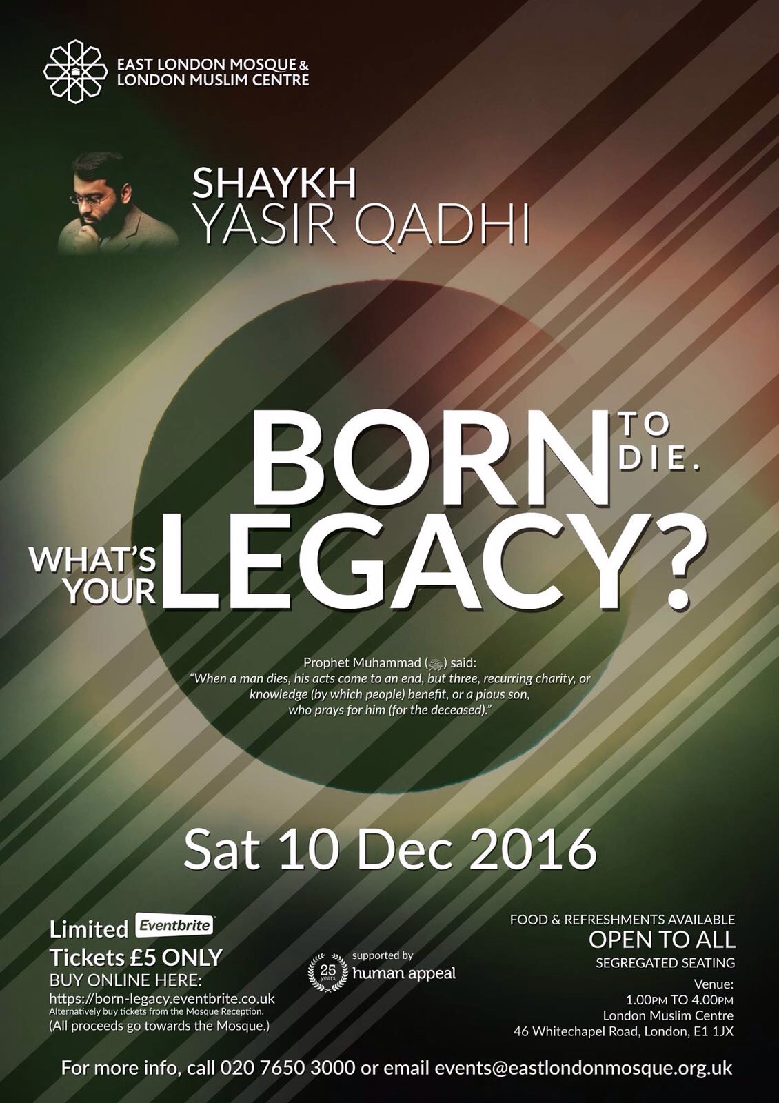 Born to die, what's your legacy?