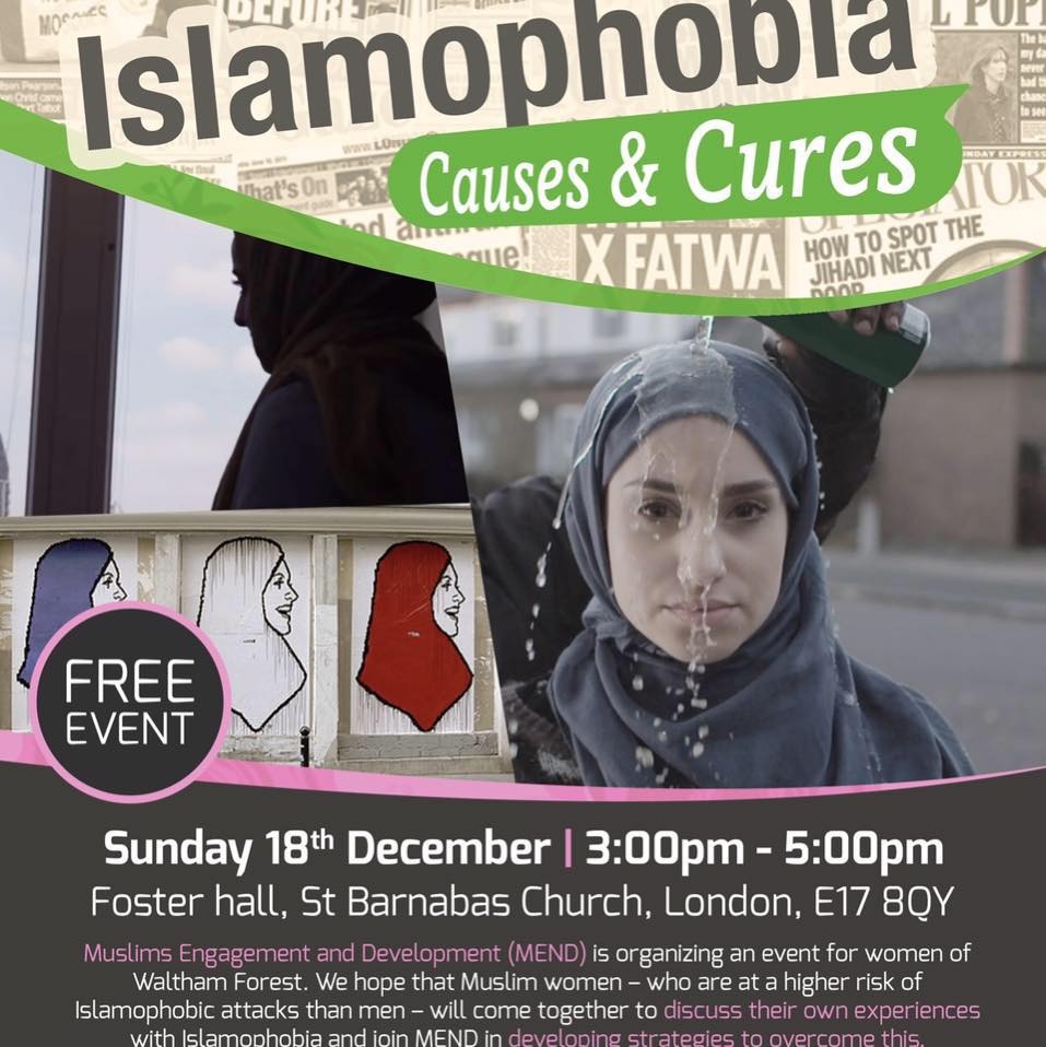 Islamophobia - causes and cures