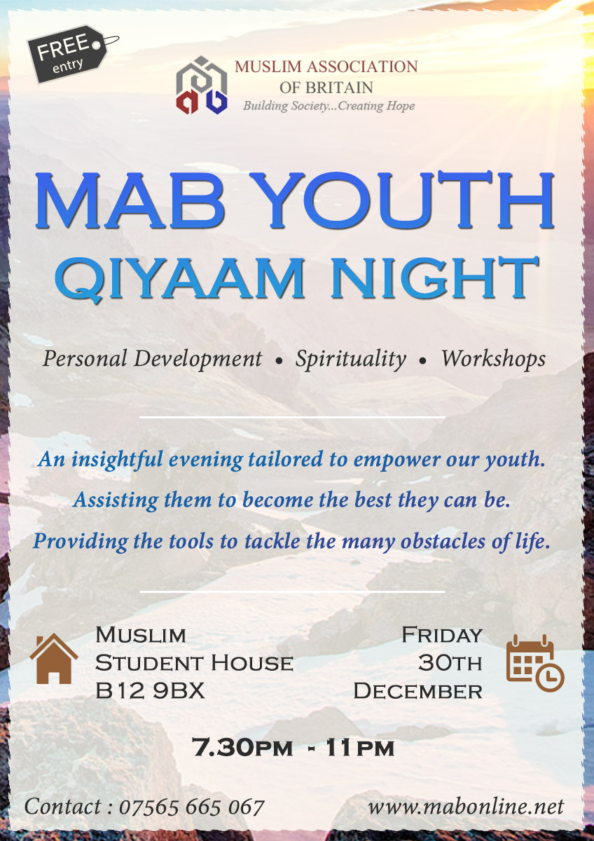 MAB Qiyaam Night