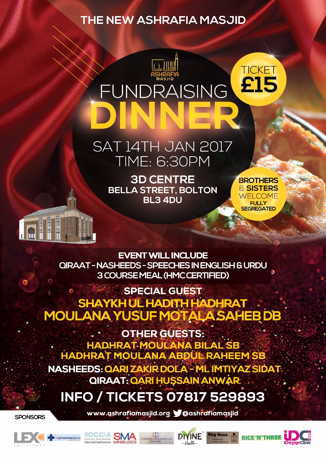 Ashrafia Masjid Fundraising Dinner