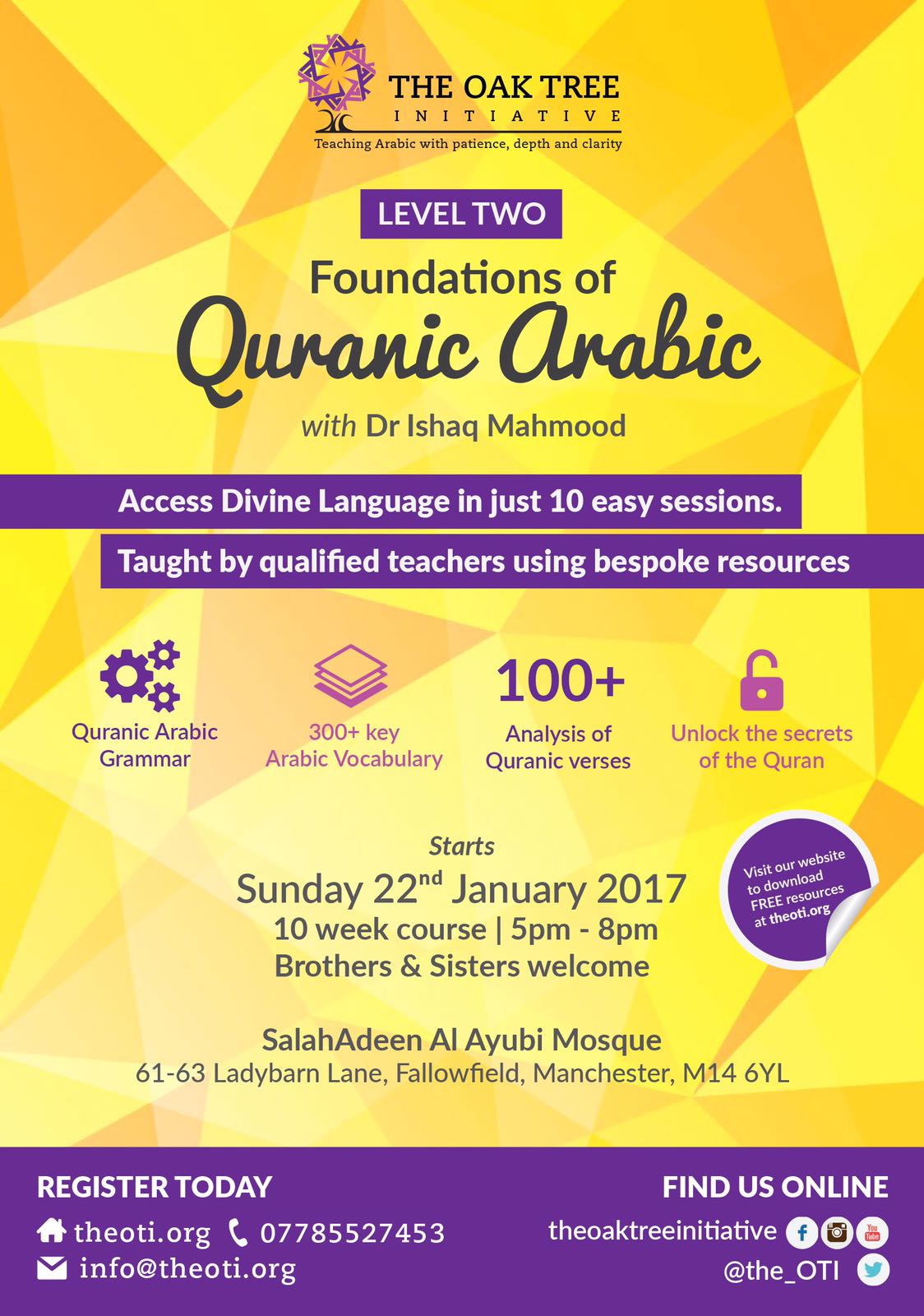 Foundations of Quranic Arabic