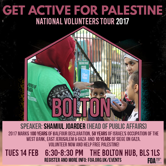 National Volunteers Tour - Bolton