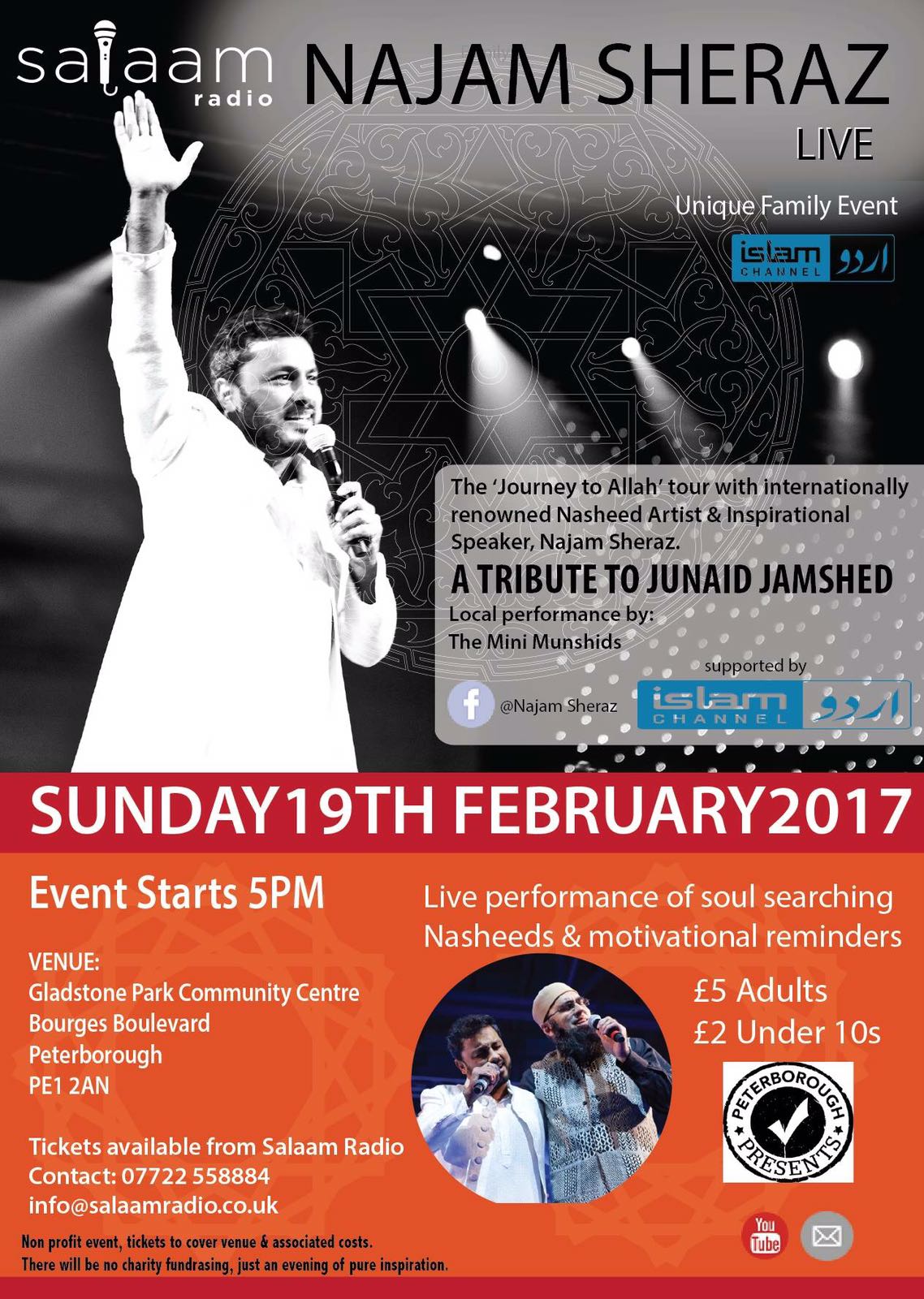 Salaam Radio Presents: Najam Sheraz LIVE!