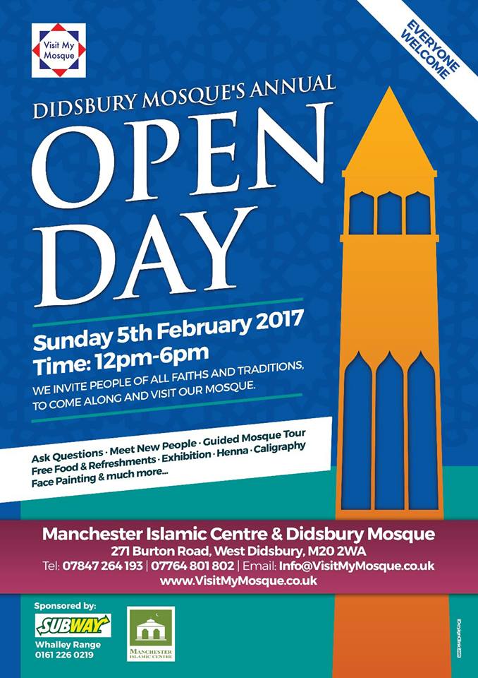 Didsbury Mosque's Dawah Open Day