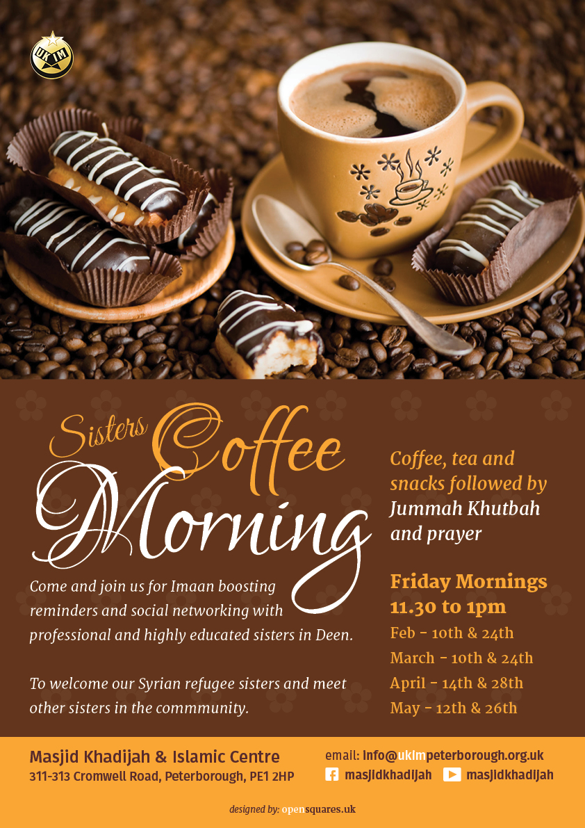 Sisters Coffee Morning