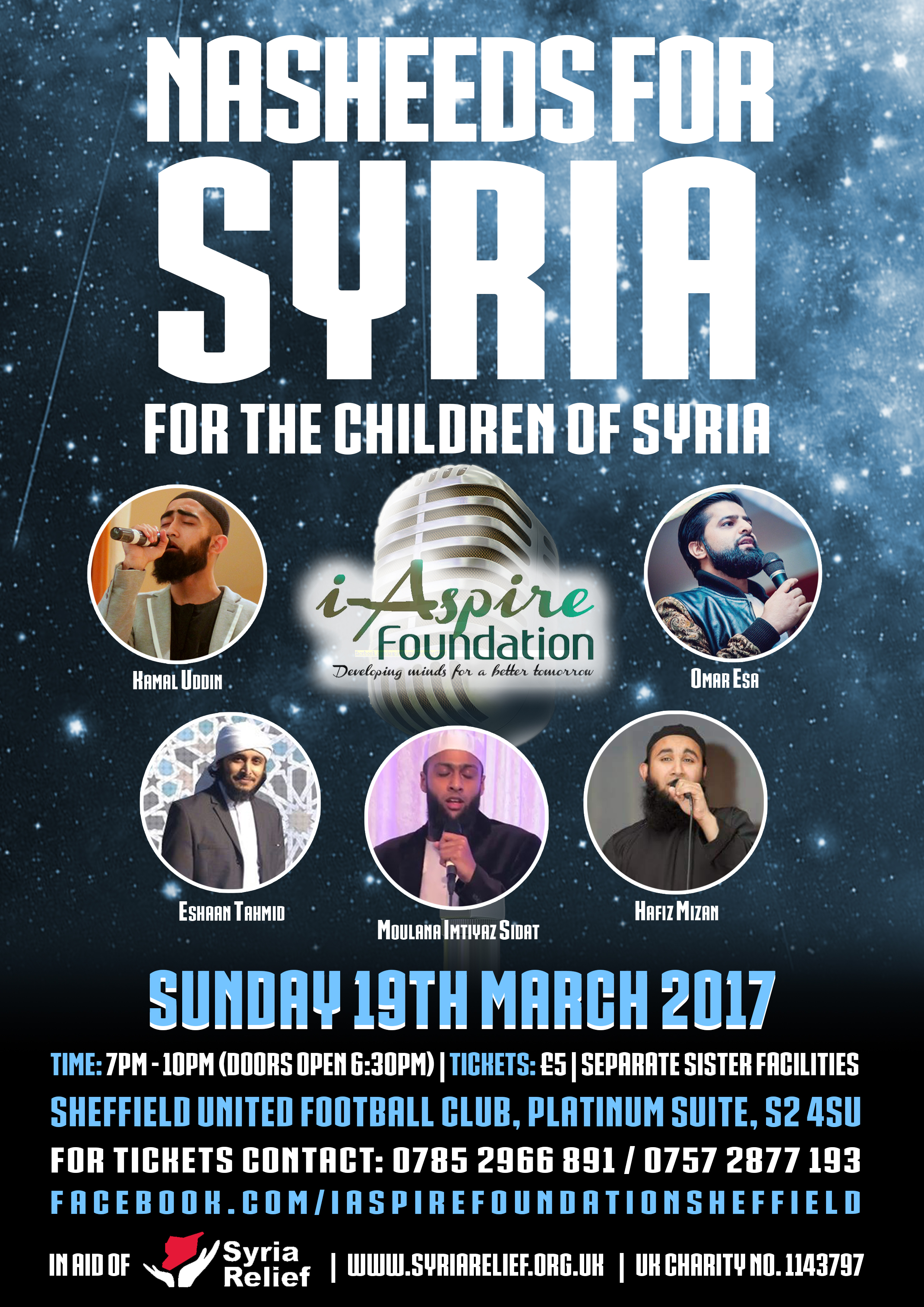 Nasheeds for Syria Sheffield