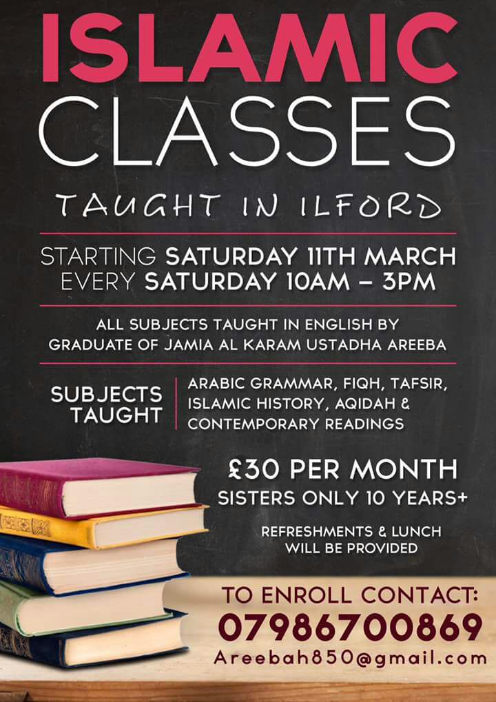 Islamic classes for sisters
