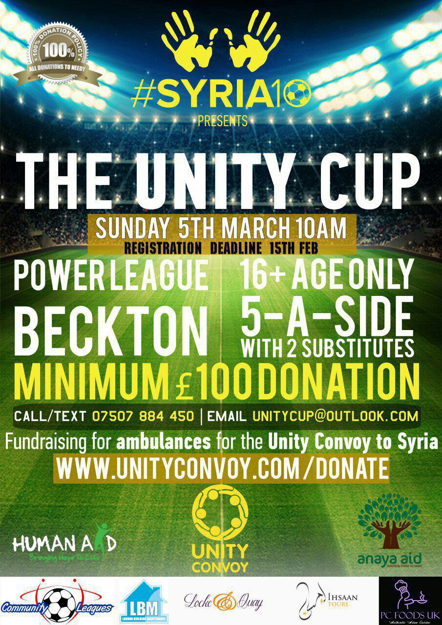 Charity football tournament