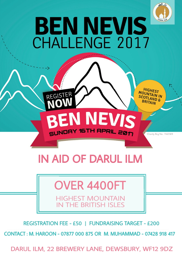 Darul Ilm -  Ben Nevis Challenge
