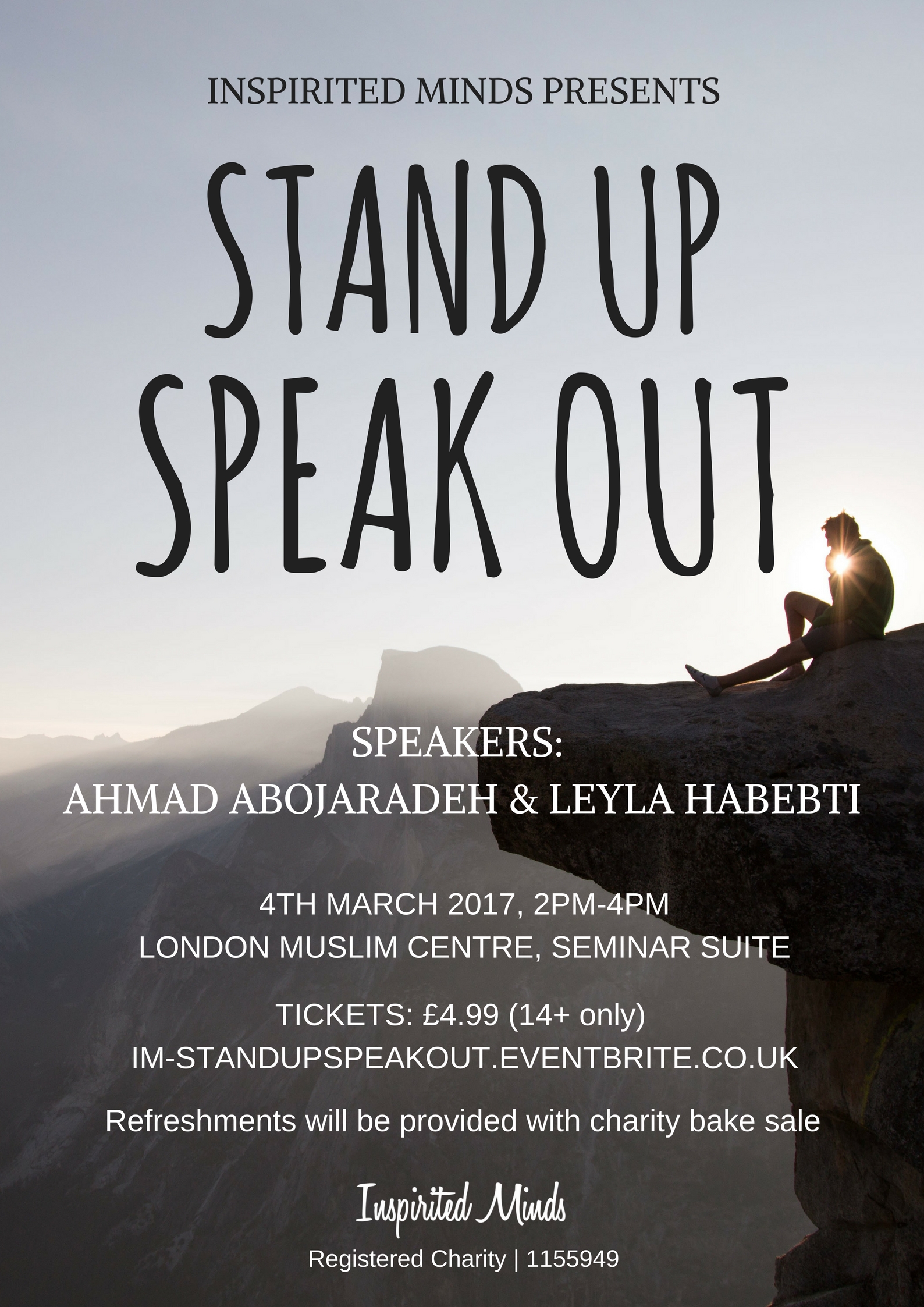 Stand up, Speak out.