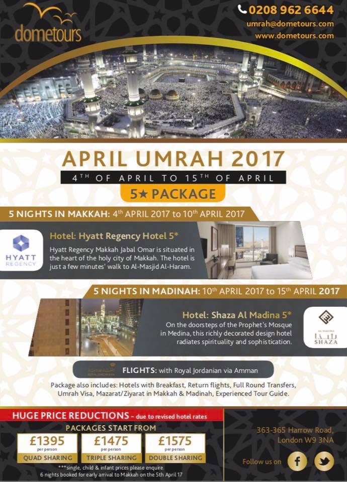 Umrah in April